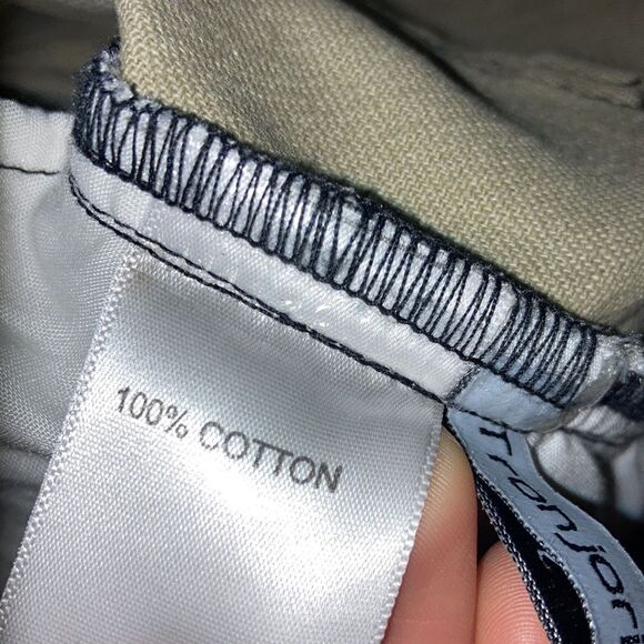 NWT Tronjori Size Small 100% Cotton Animal Print Distressed Denim Mini Skirt - Picture 3 of 5